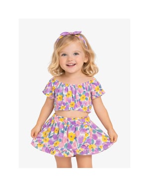 Mayoral Meisjes set rok haarband