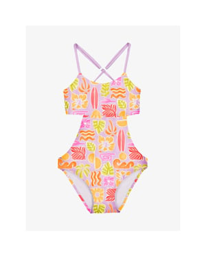 Mayoral Meisjes badpak printed lila