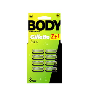 Gillette Skincare Labs Laddare 8 Påfyllningar 8 recambios