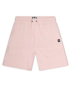 Men's Weekend Offender Scandium Jog Solid Patterned Sweat Shorts in Pale Blush
