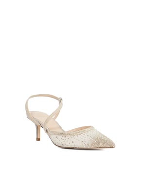 Dune Ladies Chasing - Pointed Toe Kitten Heel Court Shoes