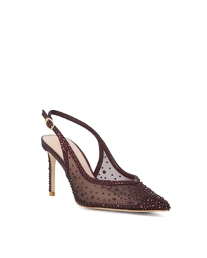 Dune Ladies Cypress - Embellished Slingback Court Shoes