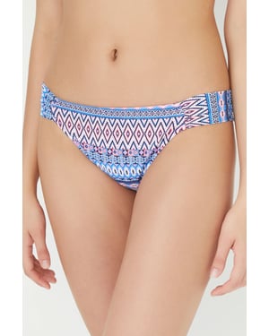 Midden-heup Geometrische Hipster Bikini Onderbroek