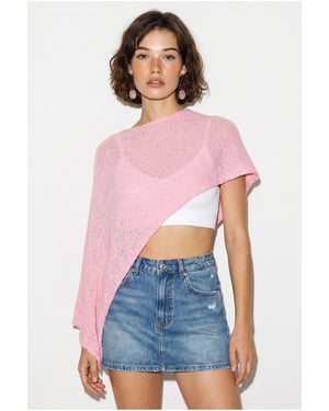 Women’s Knit Cut-Out Beach Cover-Up