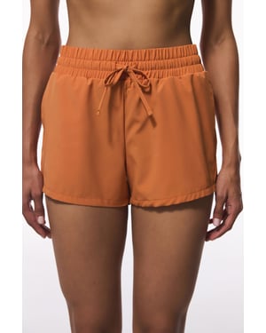 Dames Hoge Taille Bind Zwemshorts