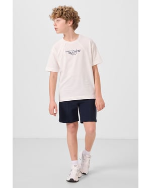 Jongens Katoenmix Korte Broek