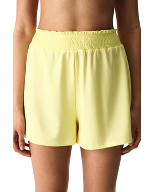 Kvinnors midjehöga simshorts