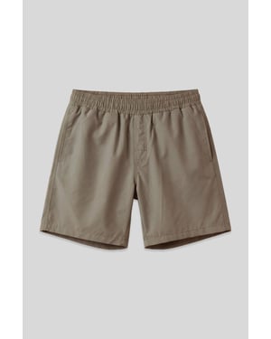 Herrers Enstycks Shorts-set med Dragsko