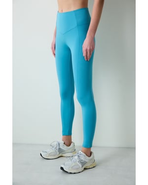 Enkel-lange gebreide jersey tights