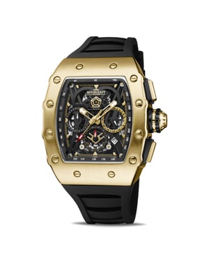 Rotorcraft Horloge Commander Goud