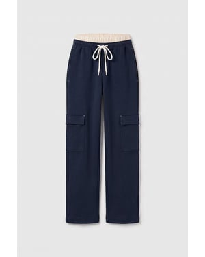 Jeugd Unisex Elastische Taille Brede Pijpen Sweatpants