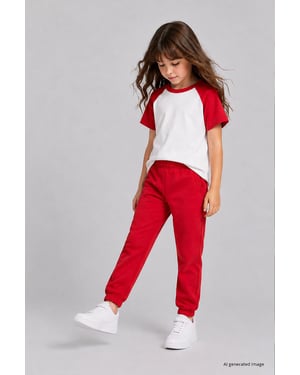 Jeugd Unisex Tappered Joggingbroek