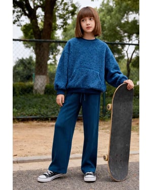 Jeugd Unisex Katoenmix Broek