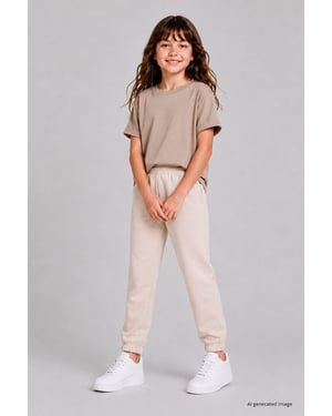 Jeugd Unisex Tappered Joggingbroek