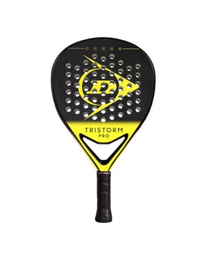 Dunlop Tristorm Pro Padel Racket (Yellow/Black)