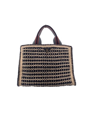Prada Leather Handbag Madras