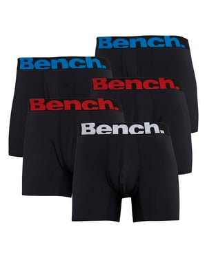 Heren Cromal 5 Pack Boxershorts Zwarte Microvezel Ademend Ondergoed Trunks