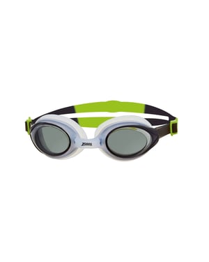 Zoggs Unisex Adult Bondi Swimming Goggles (Black/Lime)