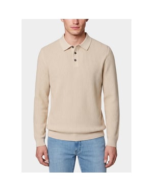 Venti Polo lange mouwen heren polo 1/1 gestrickt 226280000/016