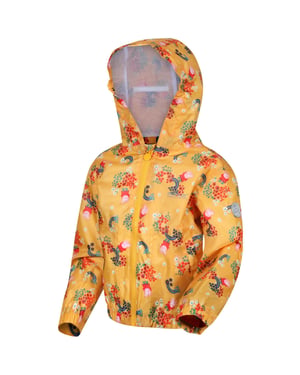 Regatta Unisex Kids Peppa Pig Muddy Puddle Outdoor Waterproof Hooded Jacket