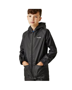 Regatta Kids Boys Girls Stormbreaker Waterproof Shell Walking Jacket Rain Coat