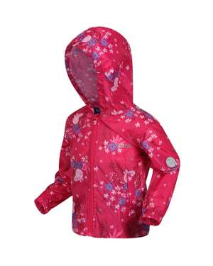 Regatta Kids Peppa Pig Waterproof Pack-It Zip Up Jacket Coat