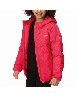 Regatta Kids Volcanics VII Reflective Waterproof Rain Jacket Coat