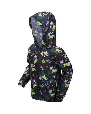 Regatta Kids Peppa Pig Waterproof Pack-It Zip Up Jacket Coat