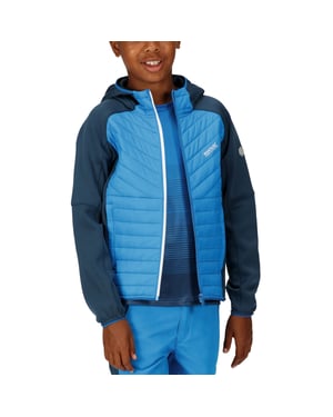 Regatta Kids Kilder Hybrid VI Water Resistant Outdoor Walking Jacket Coat