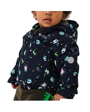Regatta Kids Childrens Peppa Pig Muddy Puddles Padded Waterproof Jacket Coat