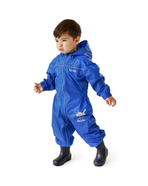 Regatta Unisex Kids Puddle IV Outdoor Waterproof Breathable Puddle Suit