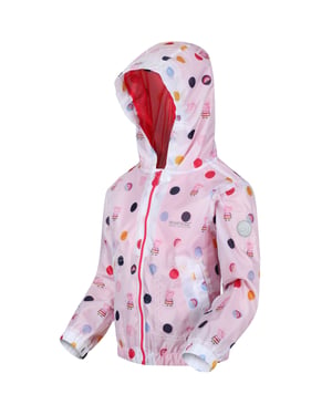 Regatta Unisex Kids Peppa Pig Muddy Puddle Outdoor Waterproof Hooded Jacket