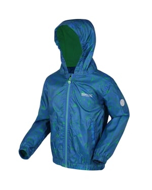 Regatta Unisex Kids Peppa Pig Muddy Puddle Outdoor Waterproof Hooded Jacket