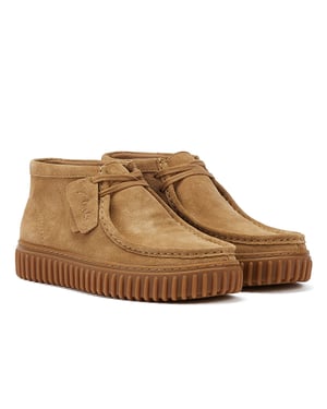 Clarks Torhill Hi Suede Heren Bruin Laarzen