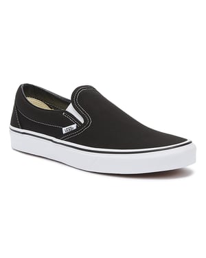Vans Classic Slip on Svart Canvas Träningsskor