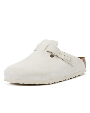Birkenstock Boston Antique Suede Unisex Sandals