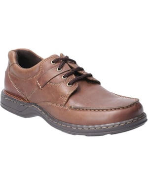 Hush Puppies Mens Randall II Laced Leather Shoe Oxford Shoes