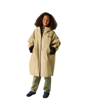 Regatta Kids Spirit Of Adventure Hooded Waterproof Warm Drying Changing Robe