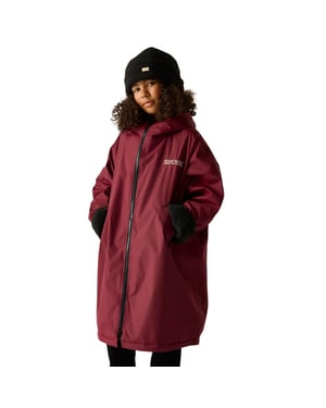 Regatta Kids Spirit Of Adventure Hooded Waterproof Warm Drying Changing Robe