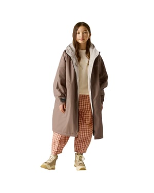 Regatta Kids Spirit Of Adventure Hooded Waterproof Warm Drying Changing Robe