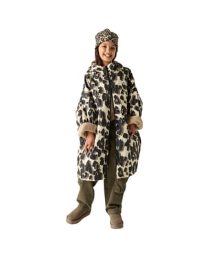 Regatta Kids Spirit Of Adventure Hooded Waterproof Warm Drying Changing Robe