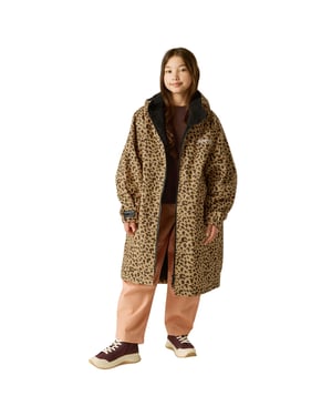 Regatta Kids Spirit Of Adventure Hooded Waterproof Warm Drying Changing Robe