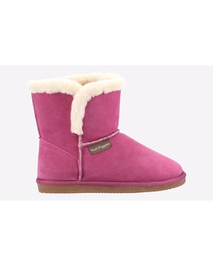 Hush Puppies Ashleigh Memory Foam Slipper Boot