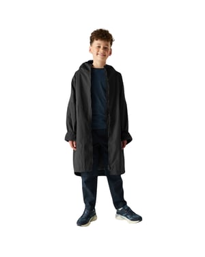 Regatta Kids Spirit Of Adventure Hooded Waterproof Warm Drying Changing Robe