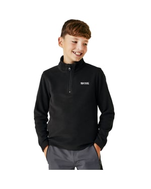 Regatta Kids Childrens Hot Shot II Lightweight 1/2 Zip Outdoor Fleece Pullover