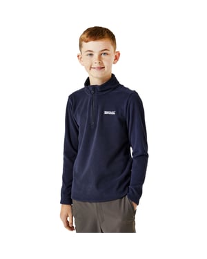 Regatta Kids Childrens Hot Shot II Lightweight 1/2 Zip Outdoor Fleece Pullover