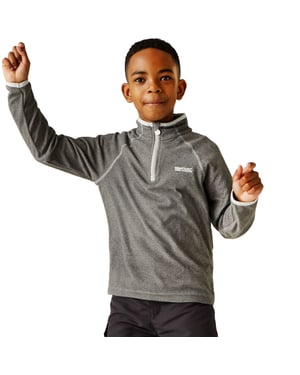 Regatta Kids Loco Half Zip Mini Stripe Outdoor Pullover Fleece