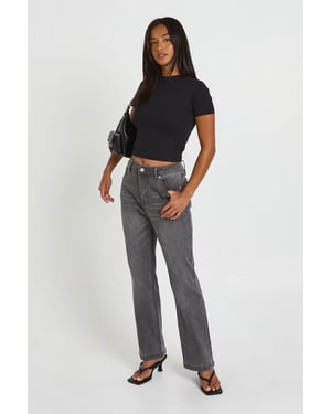 The Petite Mid Waist Baby Bootcut