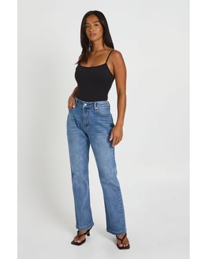 The Petite Mid Waist Baby Bootcut