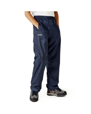 Regatta Kids Juniors Pack It Waterproof Outdoor Walking Overtrousers